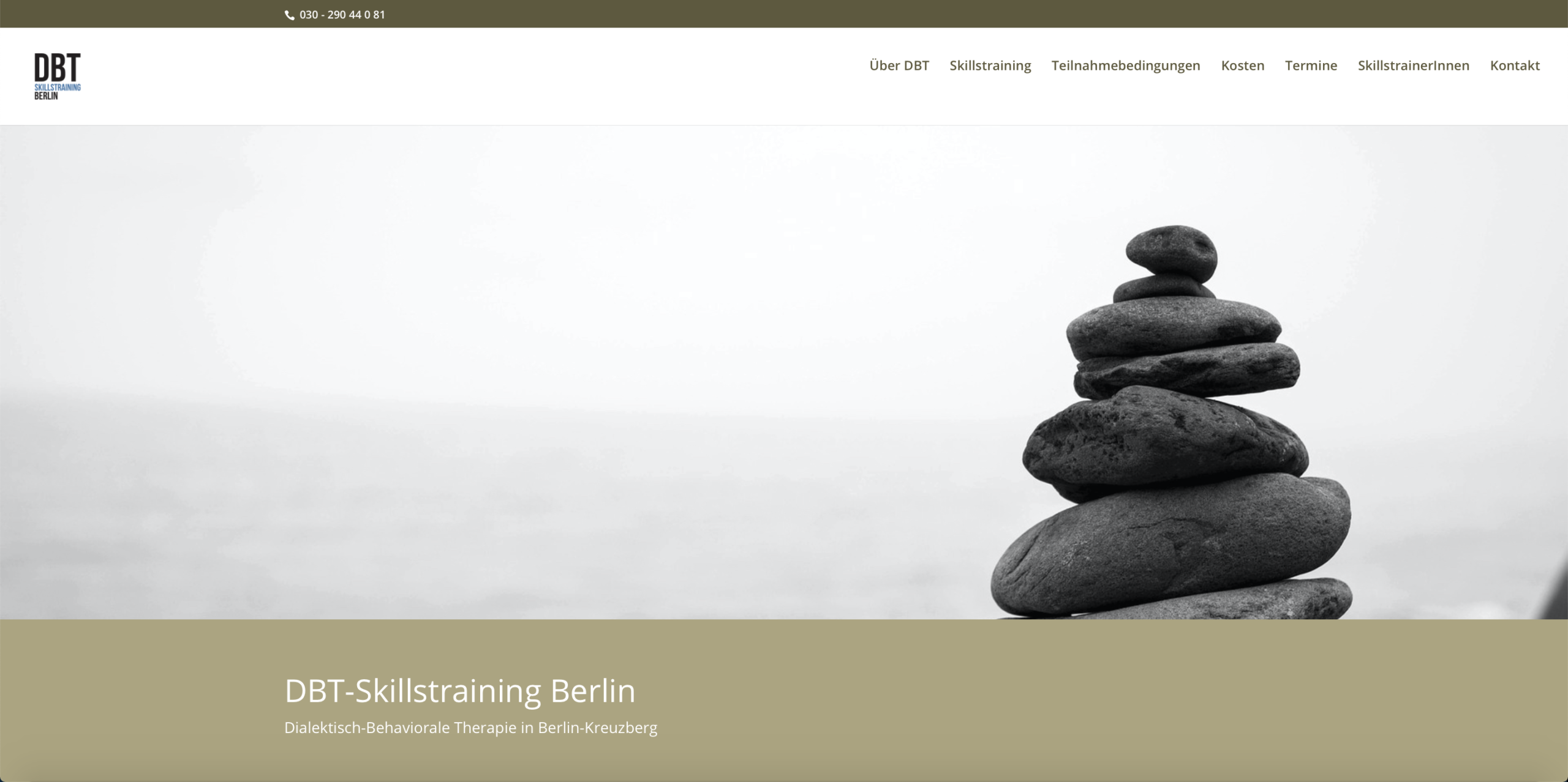 dbt-skillstraining Berlin Website